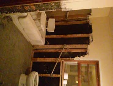 before bathroom remodel