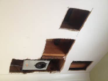 drywall patching(start)