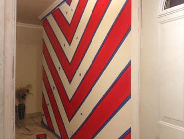 west miami painting project painting accent wall