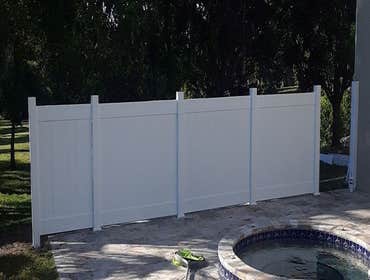 Vinyl Fence