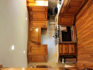Nye Kitchen remodel A few images from a recent kitchen remodel we took part in. Originally this kitchen had 1 light in the center of the room, one over