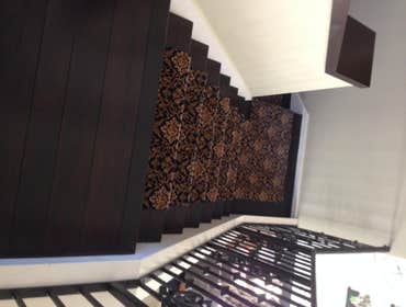 Patterned carpet runner