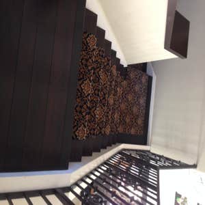 Patterned carpet runner
