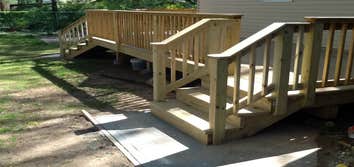 Deck 15'x30' wrap around deck