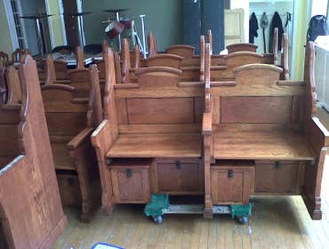 Church pews