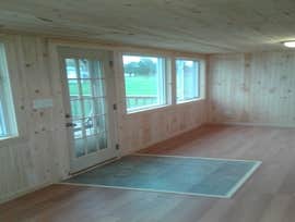 Lakehouse living rm renovation