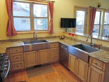 double apron sinks
