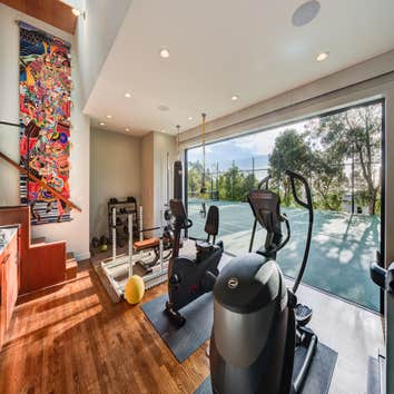 New Construction garage / gym/ deck