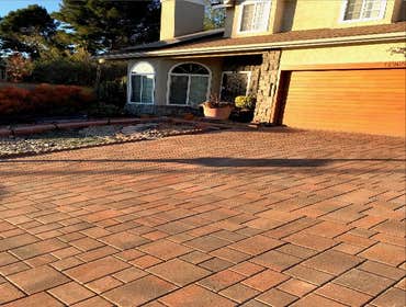 Driveway Natural Pavers - After