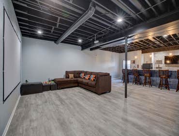 Basement Remodeling at Homewood