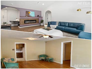 Before and After photos