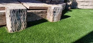 Artificial turf installation