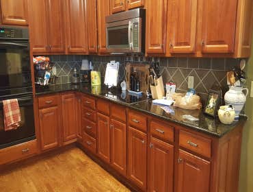 Large remodel project at a home in the Concord Hunt subdivision
