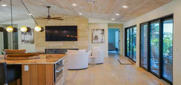 Marco Island Remodel - After Photo We worked hard to help the owner’s vision come to life for this once abandoned waterfront property. This 1200 square