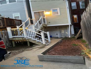 Photos by J&e Modern Construction LLC #65 Backyard Stairs Replacement