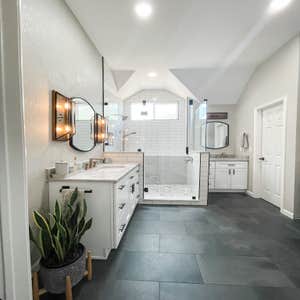 Complete bathroom renovation