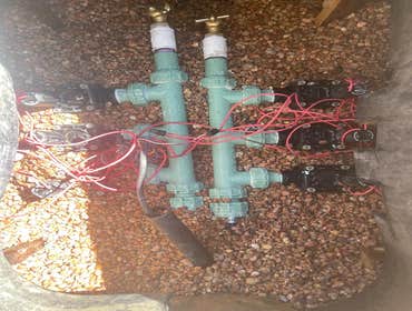PVB & Sprinkler Manifold Replacement The customer kept having blow outs on the pressure vacuum breaker for the sprinkler and the manifold that diverts 