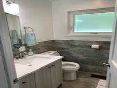 Photos by Es Carpentry Inc #1 Basement and first Floor complete gut and Remodel