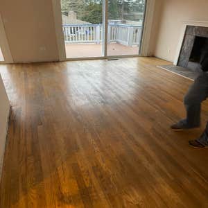 Photos by Woodcraft Flooring LLC #1 Refinish, Stain & Finish with 3 Coats of Waterbase Finish.