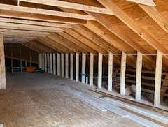 Photos by Landmark General & Landscape Contractors #1 Attic conversion to a bedroom with storage
