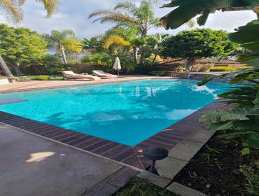 Photos by Gar Builders Inc #8 Pool remodel using micro-pebble plaster