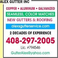 Alex Gutter Inc