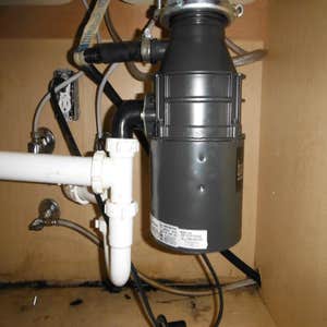 New Installed Garbage Disposal