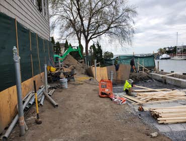 Wiring and Peripheral Grounding For Inground Pool We completed a full electrical installation for an inground pool in Bellmore. The customer requested 