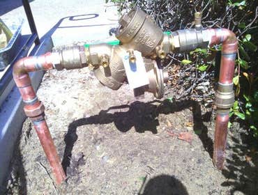 Back Flow Installation