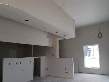 Photos by R A Interiors Texas Ltd CO #2 NEW SUBWAY, INTERIORS DRYWALL, FRAMING, INSULATION, T-BAR CEILINGS