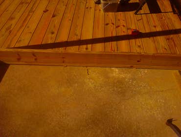 Huge Custom-made Deck. Huge deck in Springhill,FL