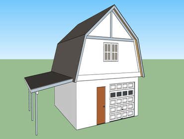 Gambrel Roof Garage Apartment