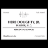 Herb Doughty Jr Builder LLC logo