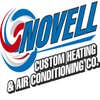 Novell Custom Heating and Air Conditioning Company logo