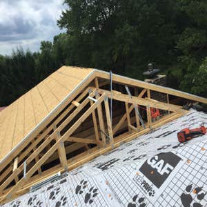 2nd story 28’x30′ addition framing