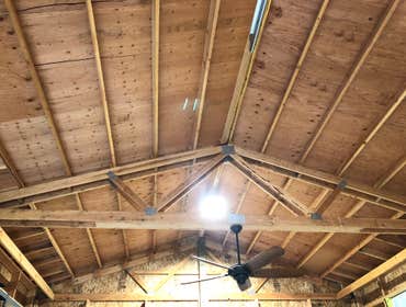 Photos by Farias Construction LLC #1 This was an insulation install on walls and ceiling of a shop.