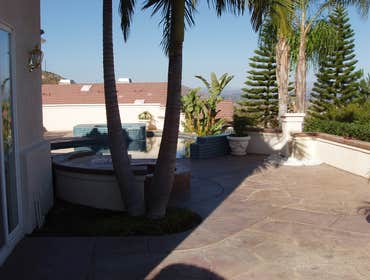 Chris Matthews Painting Project Exterior painting of two-story home and exterior wall fence, staining of deck, stairways and doors. San Diego, CA
