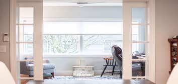 Oceanside Home office addition We are thrilled to unveil our recent addition project in the heart of Bristol, Rhode Island! Embodying architectural ele