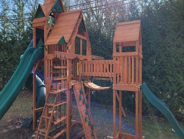 Children playground installation