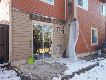 Photos by Colorado Painting & Construction Pros #7 Tear out old deck and build all new with new concrete patio