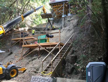 Hillside stabilization & shoring project