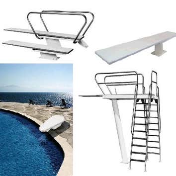 Diving Boards Made from the best materials, our <a href="http://www.cheappoolproducts.com/Diving~Boards~Stands_45~supplies.html">diving boards</a> and 