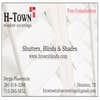 H-town Window Coverings logo
