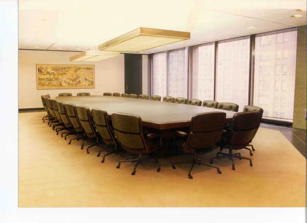 Board room table