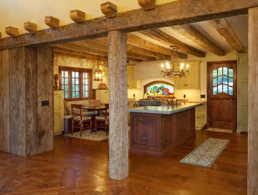 French CountrFarmhouse Kitchen