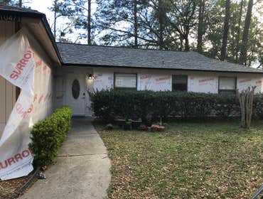 Photos by Home Remodeling&Maintenance,Inc. #10 Hardie lap siding (6” exposure),painting,Soffit&fascia installation,Seamless 6” gutters installation