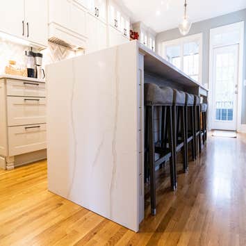 Waterfall Countertop Edge