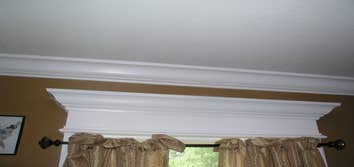 Crown molding, painting, and flooring Installed crown molding in guest room. Installed laminate flooring in guest room. Painted the guest room.