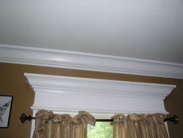 Crown molding, painting, and flooring Installed crown molding in guest room. Installed laminate flooring in guest room. Painted the guest room.
