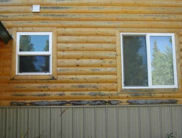 Interior/exterior painting and staining three bedroom house, installing trims, complete repainting (7 colors),